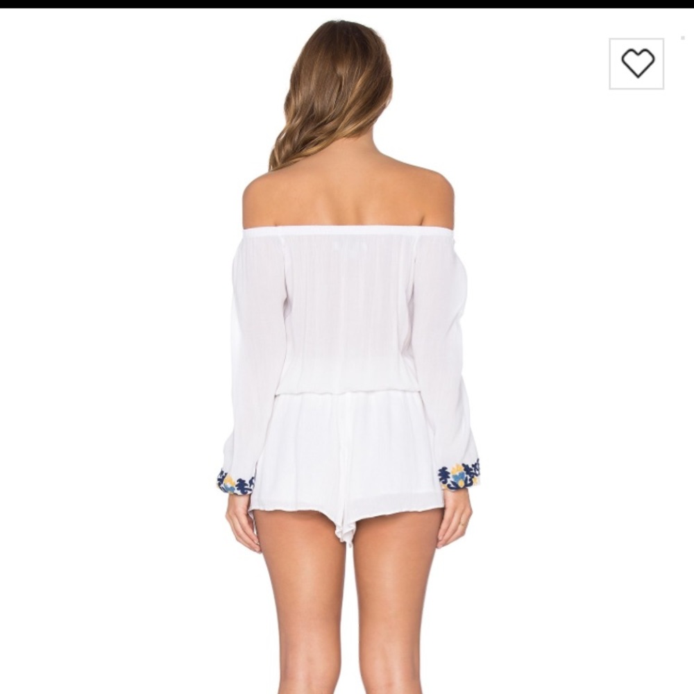 Lovers + Friends || Embroidered Romper - Picture 4 of 8